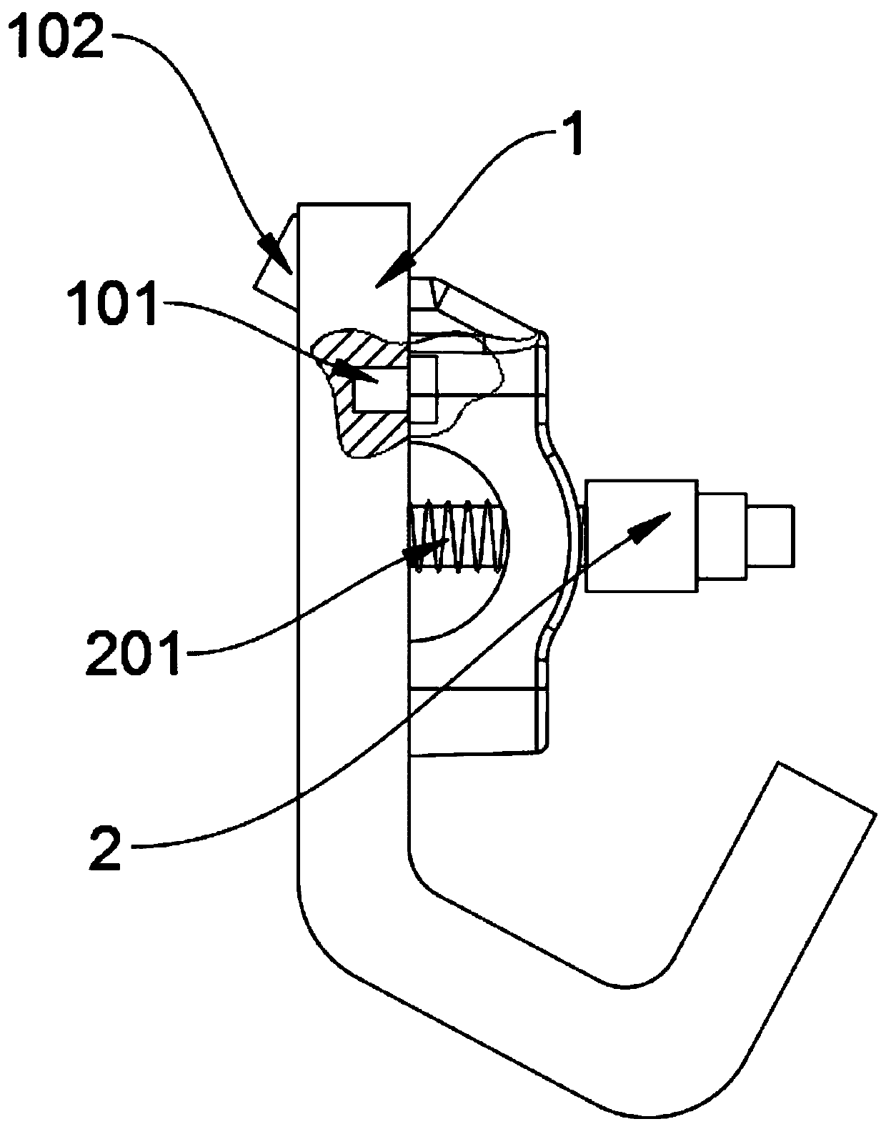 Bearing cover angle positioning machining process equipment