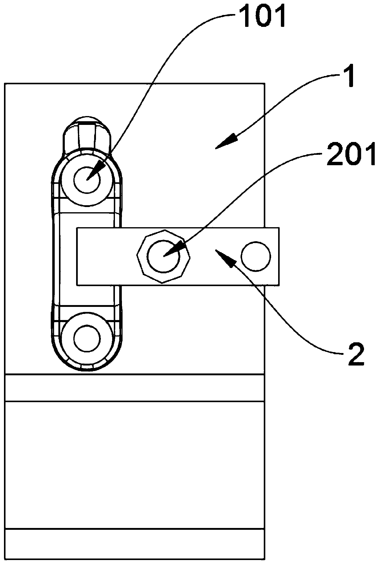 Bearing cover angle positioning machining process equipment