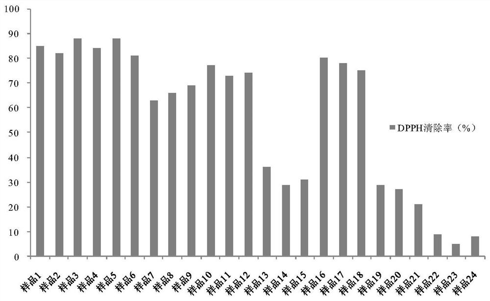 External plant extract with whitening and brightening effect, cosmetic and preparation method thereof