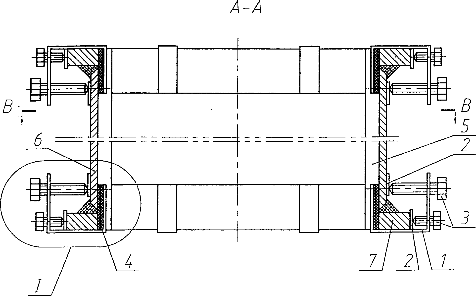 Combined special tool of tube manufacture for ventilating air-conditioner smoke prevention and discharge system and its use method