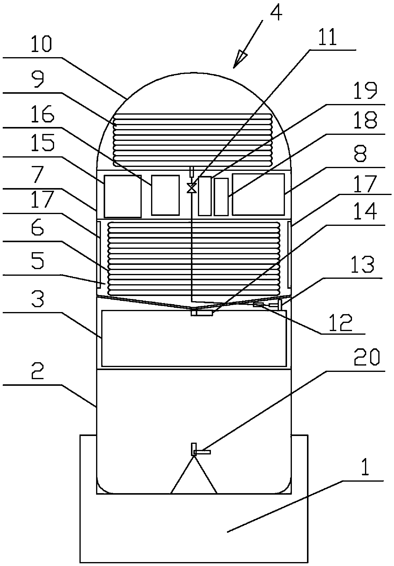 Accident positioning device