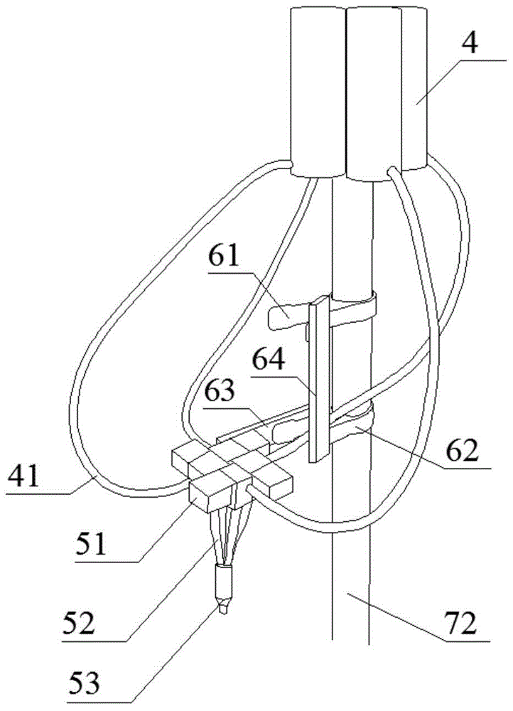 A water drop collision automatic photography device