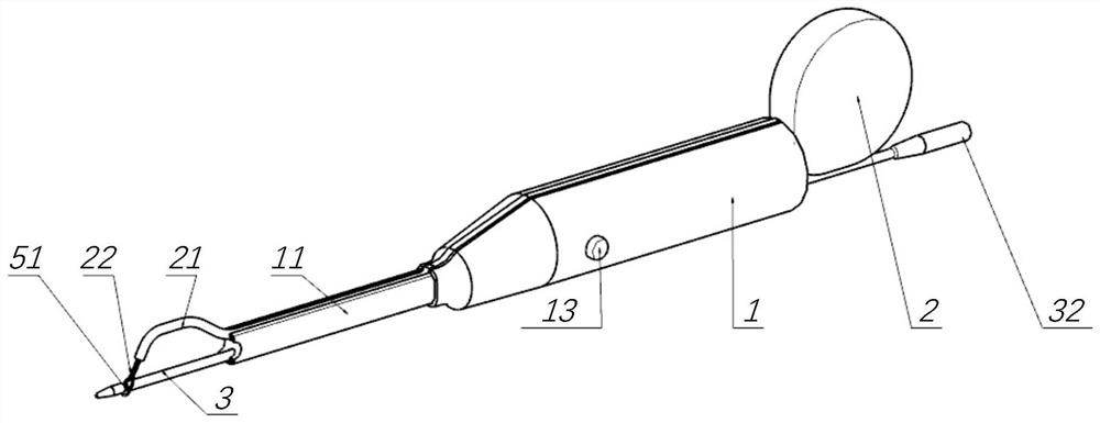 Positioner, conveyor, thread hooking rod, tunnel type thread passing system and operation method of tunnel type thread passing system