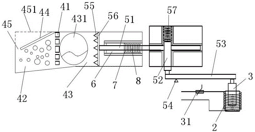 An automatic fire extinguishing plug board