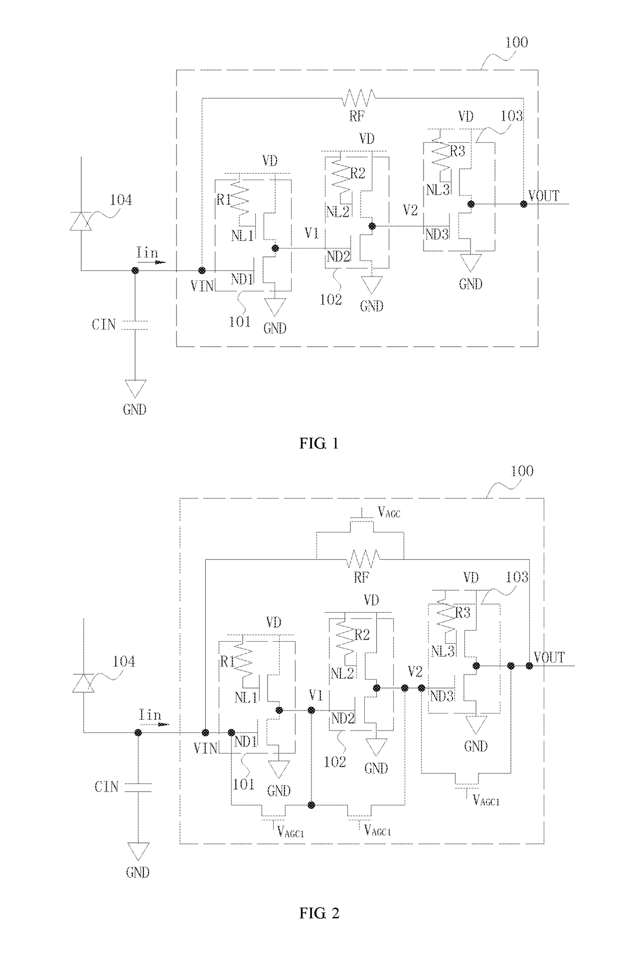 Trans-impedance amplifier