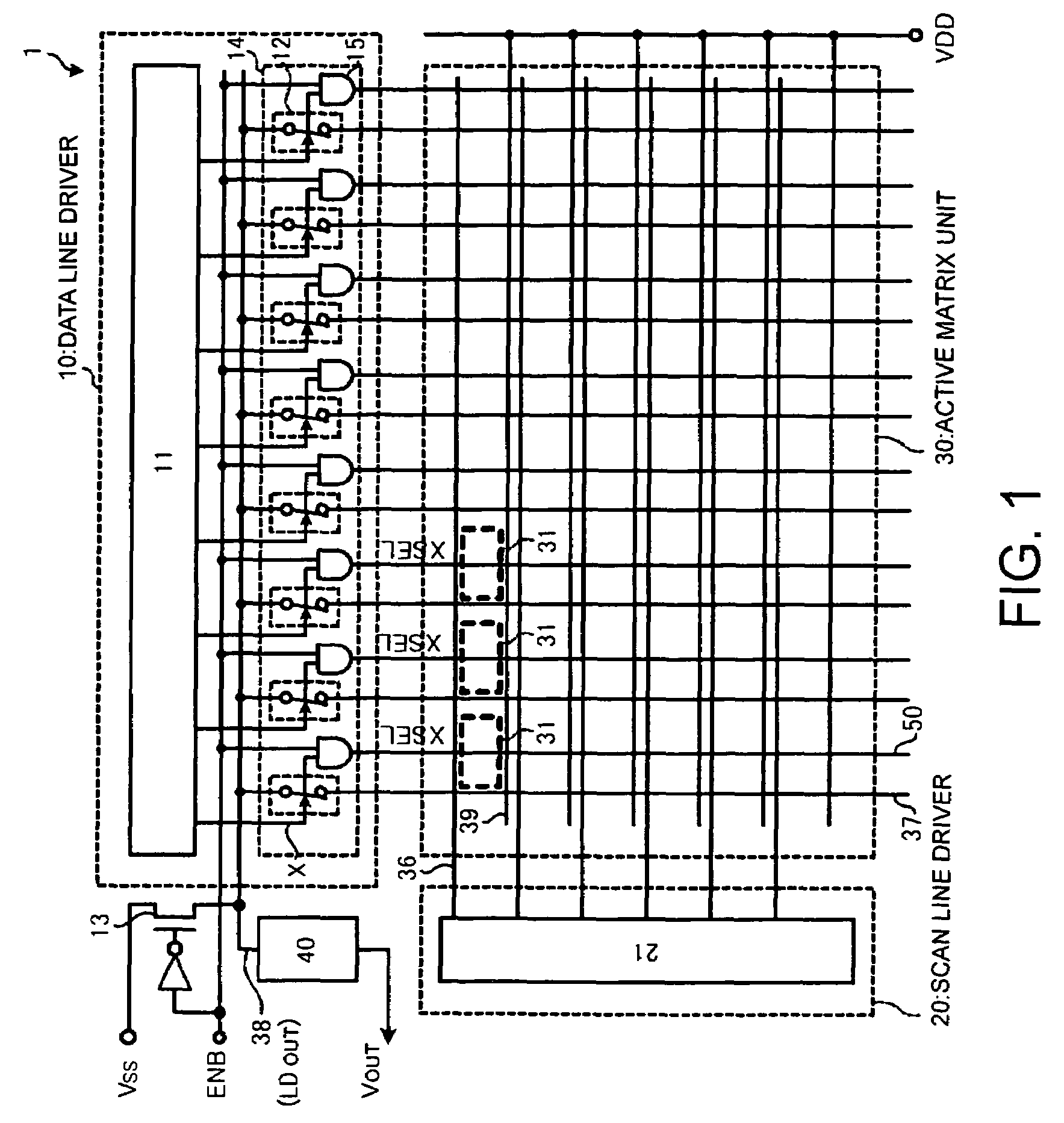 Capacitance detection apparatus, driving method for the same, fingerprint sensor, and biometric authentication apparatus