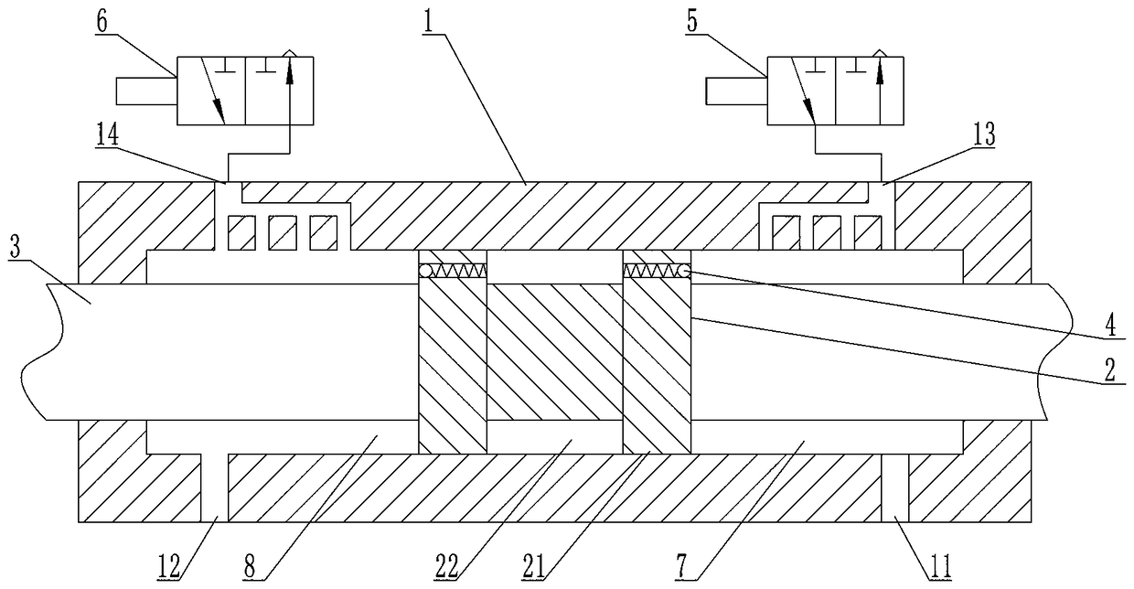 Control device and control method for pneumatic automated mechanical transmission gear shifting force