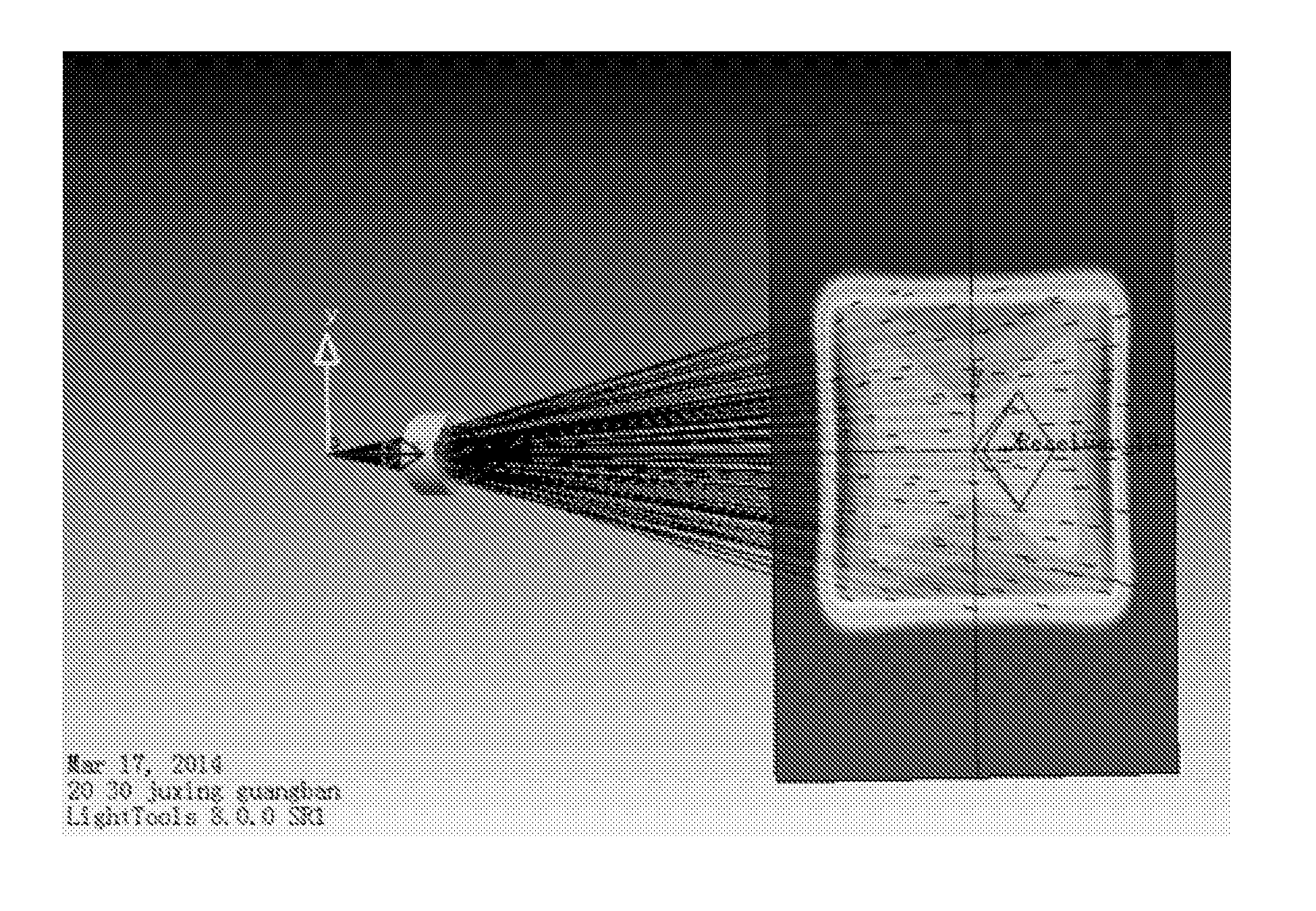 Design method of LED freeform surface illumination system based on XY-polynomial