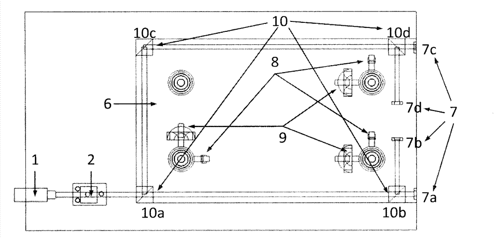 Air flotation vibration isolation platform based on spring zero position criterion and laser self-alignment measurement