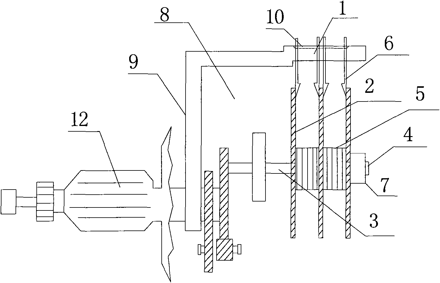 Improved handheld electric grooving cutting machine