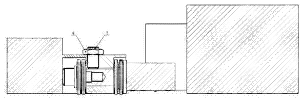 Dragging device for movable component on machine tool guide rail