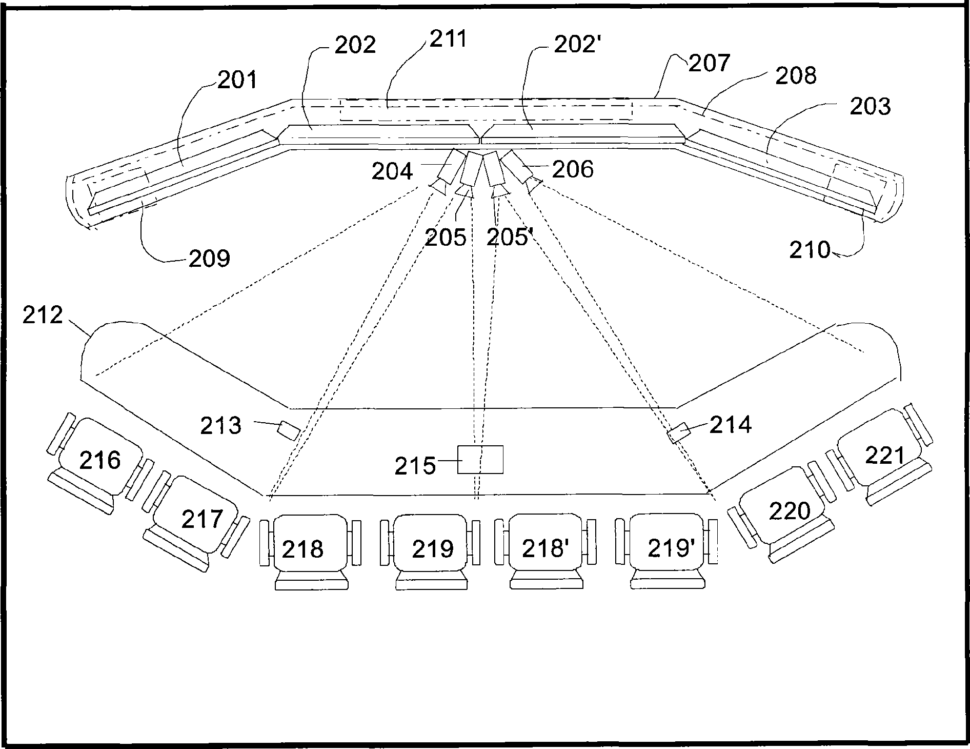 System, method and apparatus for remote representation