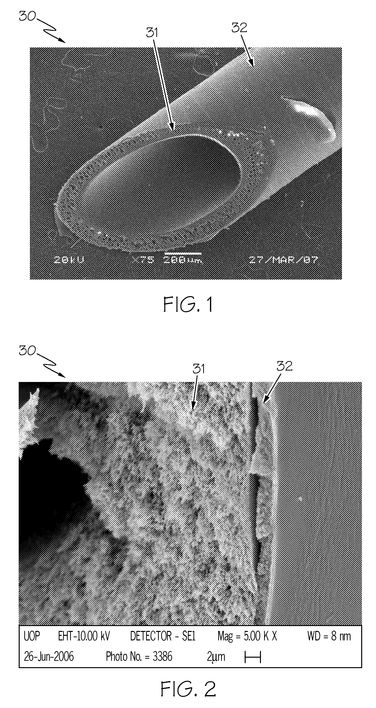 Photo-crosslinked gas selective membranes as part of thin film composite hollow fiber membranes