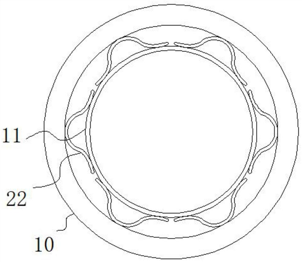 Contactless stepless transformer