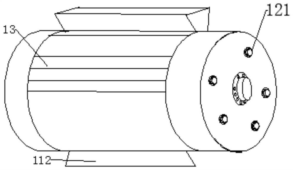 Automatic circulation type rolling and polishing machine and working method thereof