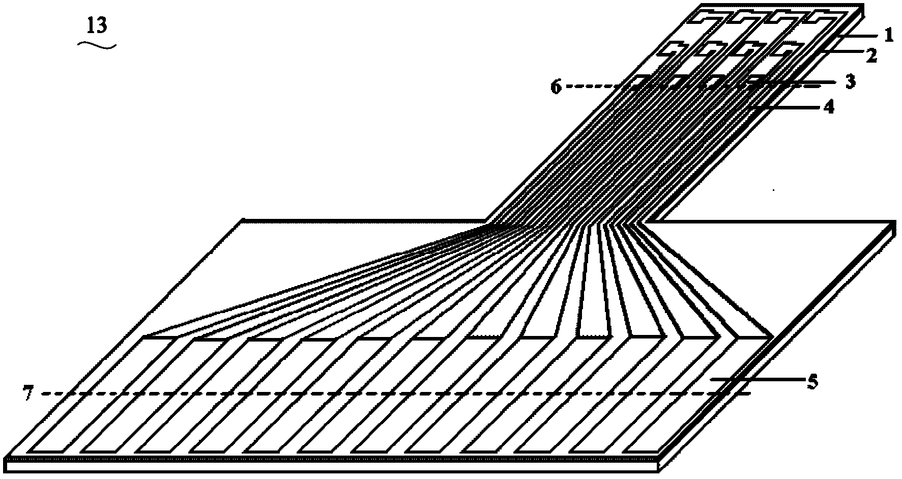 Flexible intracranial cortex microelectrode chip, and preparation method and packaging method and packaging structure thereof