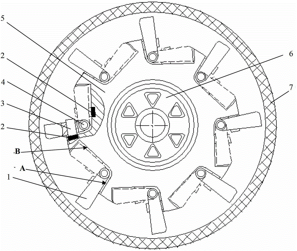 Vehicle tire burst remedying device