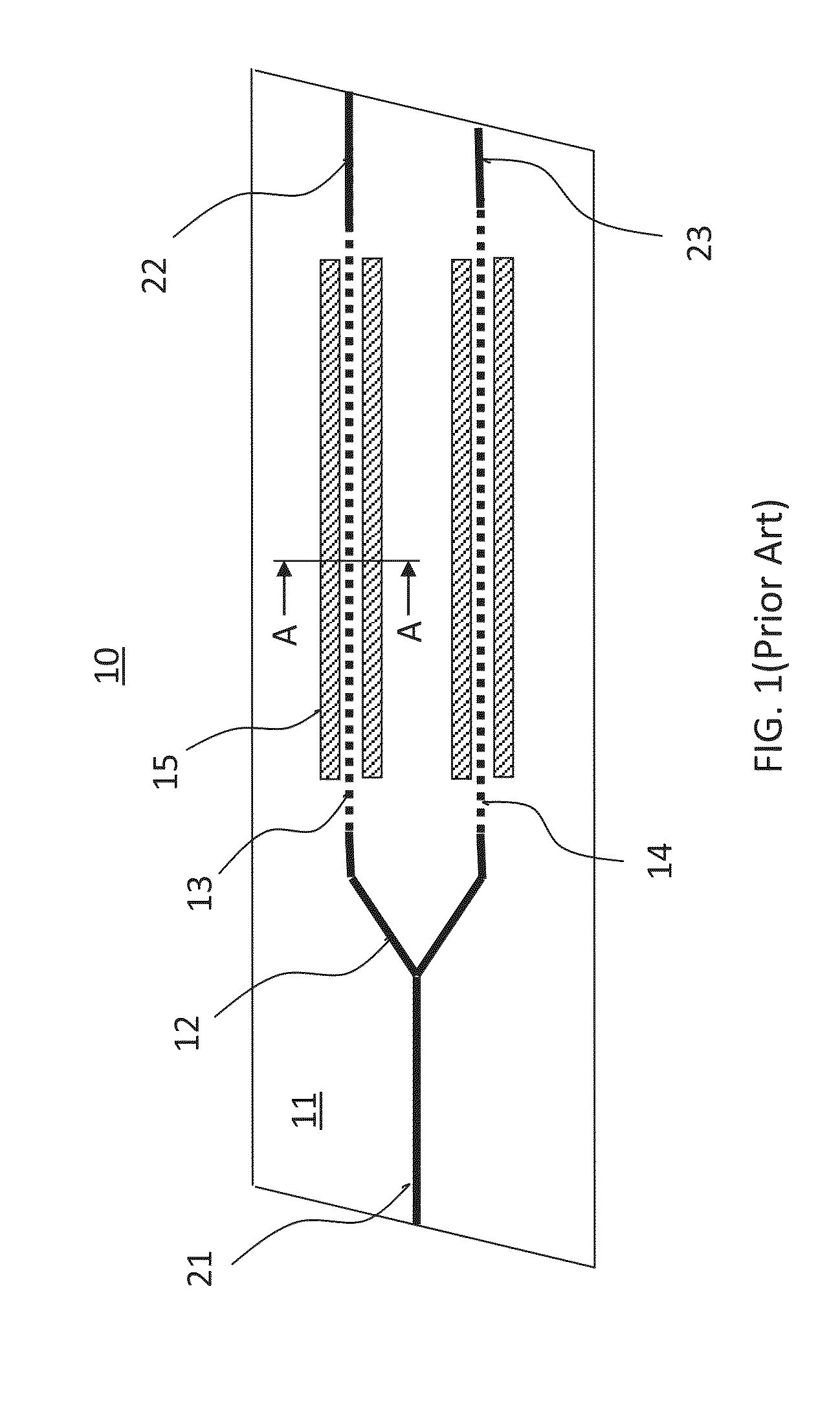 Y-branch dual optical phase modulator