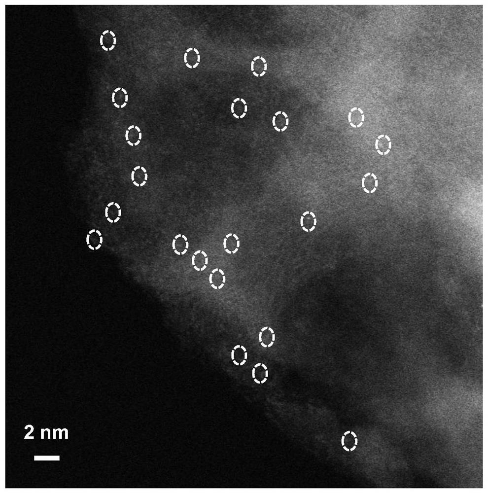 Nitrogen/sulfur co-doped carbon-supported iron monatomic catalyst as well as preparation method and application thereof