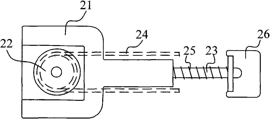 Tension adjusting device for belt