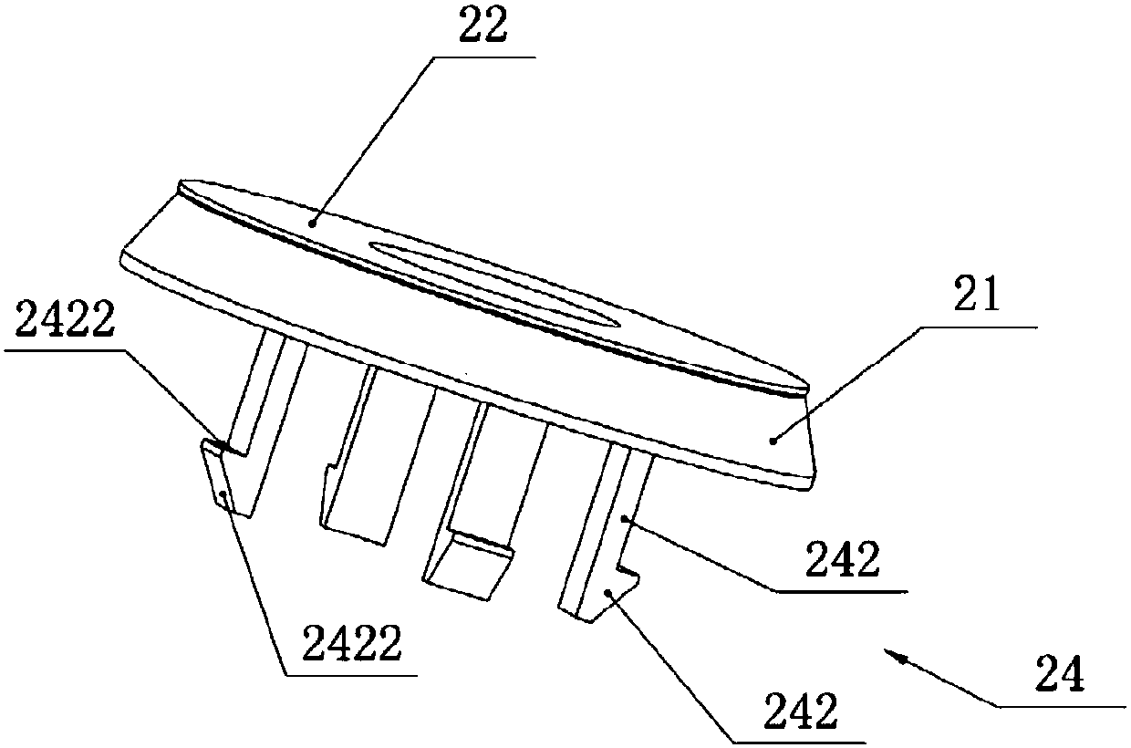 Gas cooker light-emitting device and gas cooker