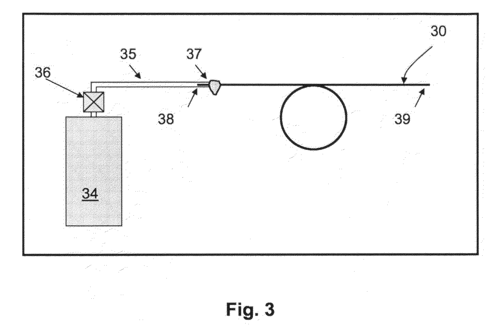 Method Of Inducing Refractive Index Structures In A Micro-Structured Fiber, A Micro-Structured Fiber And An Article