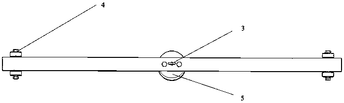 Mobile assembly type drop hammer impact test device and mounting method