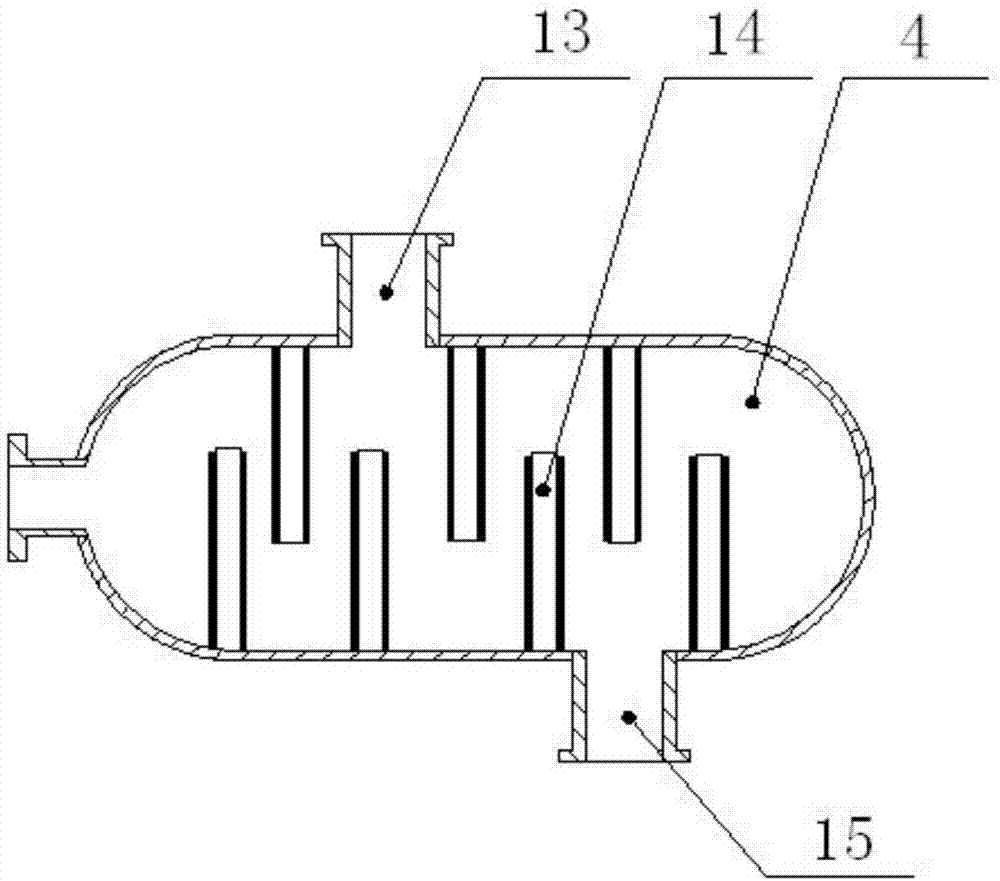 Overheating device for inlet steam of mechanical compression type compressor