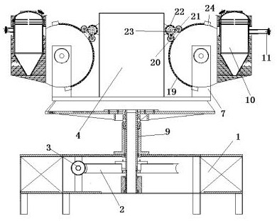 An amorphous strip production system