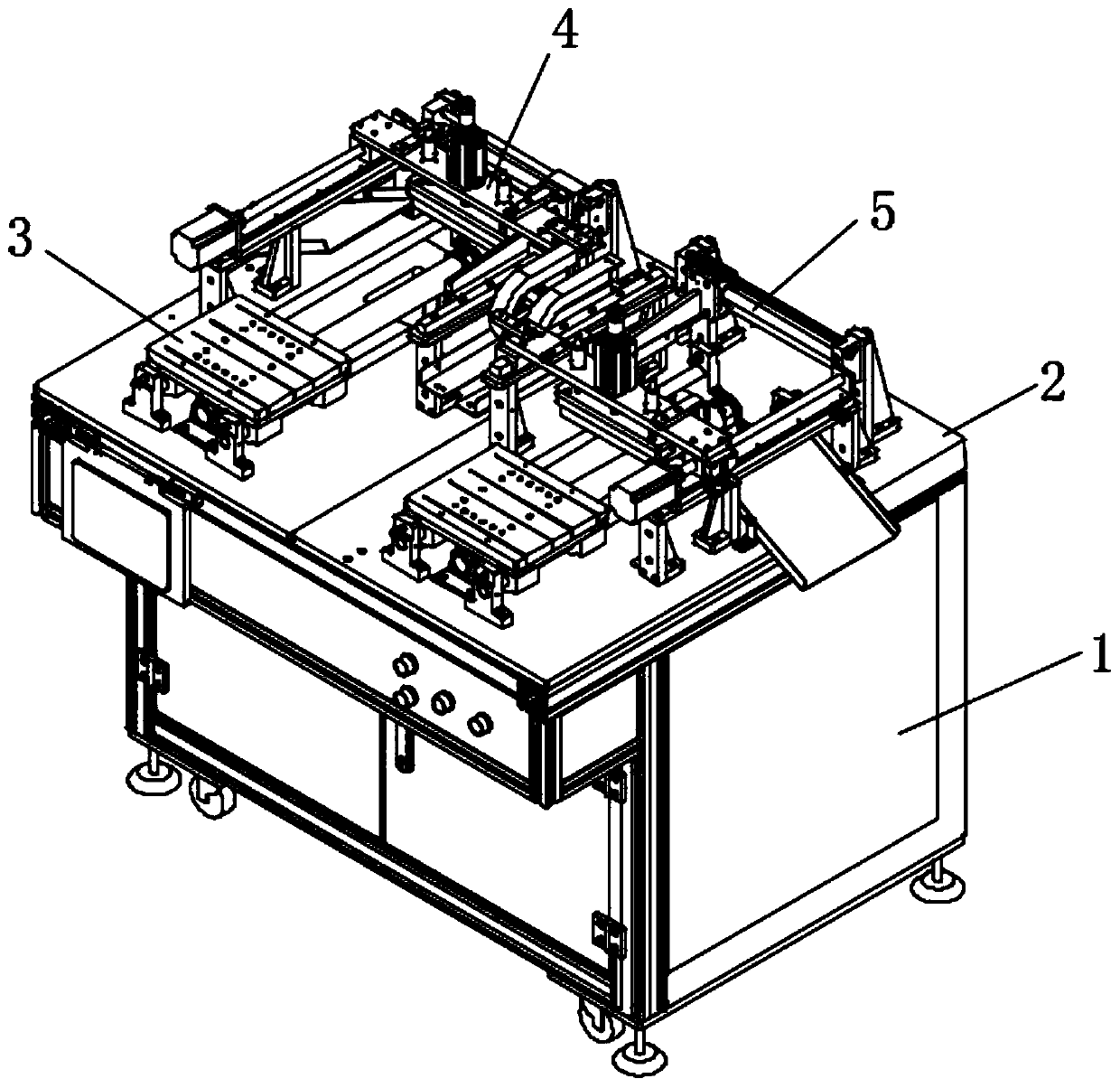 Surface treatment device used for machining Nixie tube