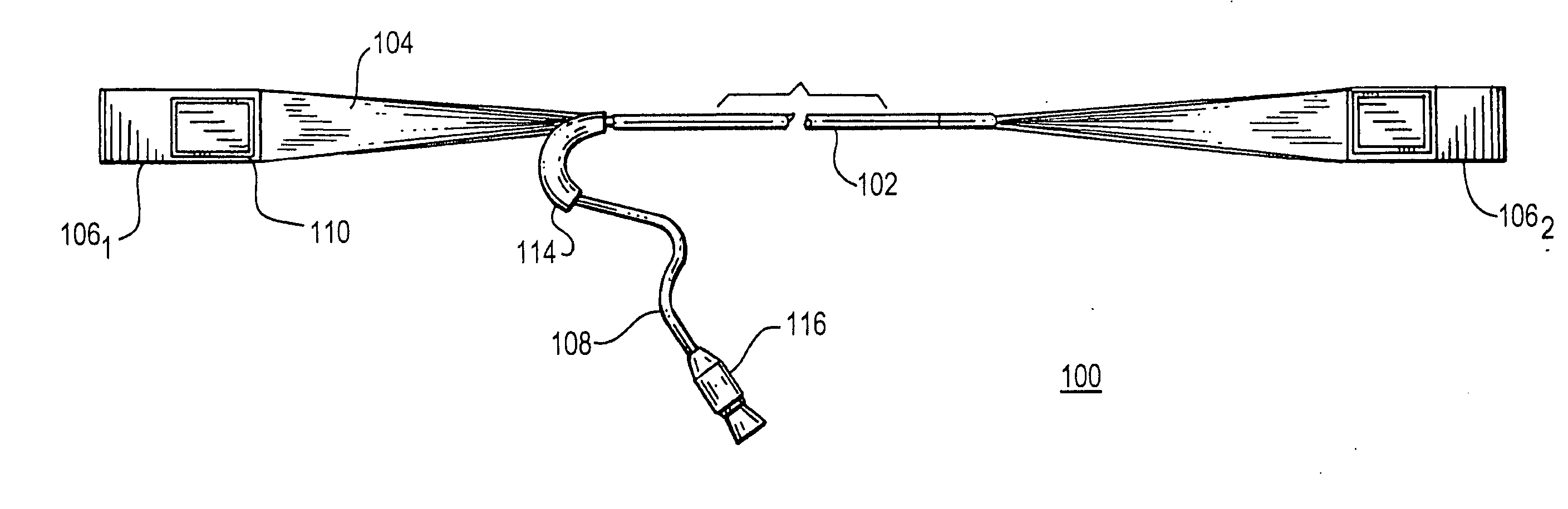 Reinforced illuminable safety rope and deployment system