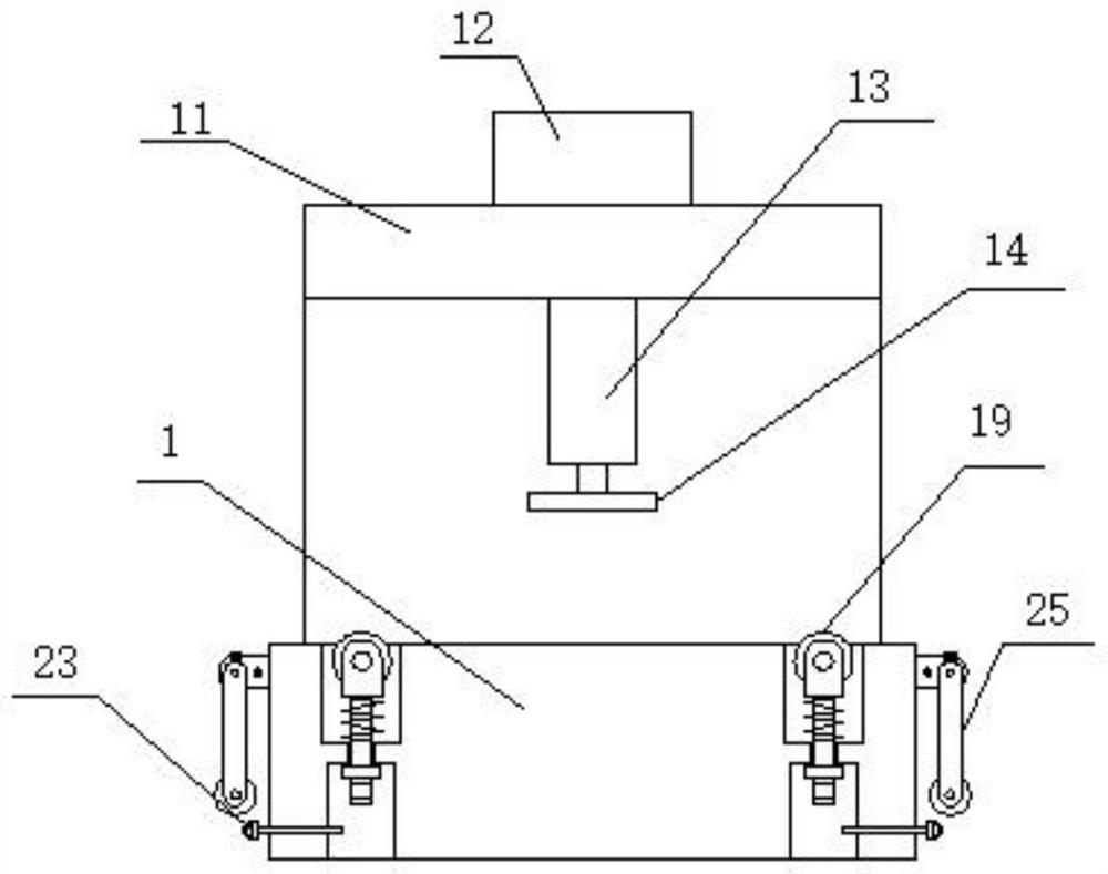 Rubber and plastic table type thickness gauge