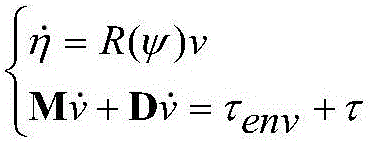 Prediction control algorithm based on motion linear model and area performance index