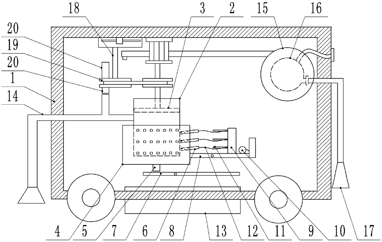 Device used for breeding in cattle farm