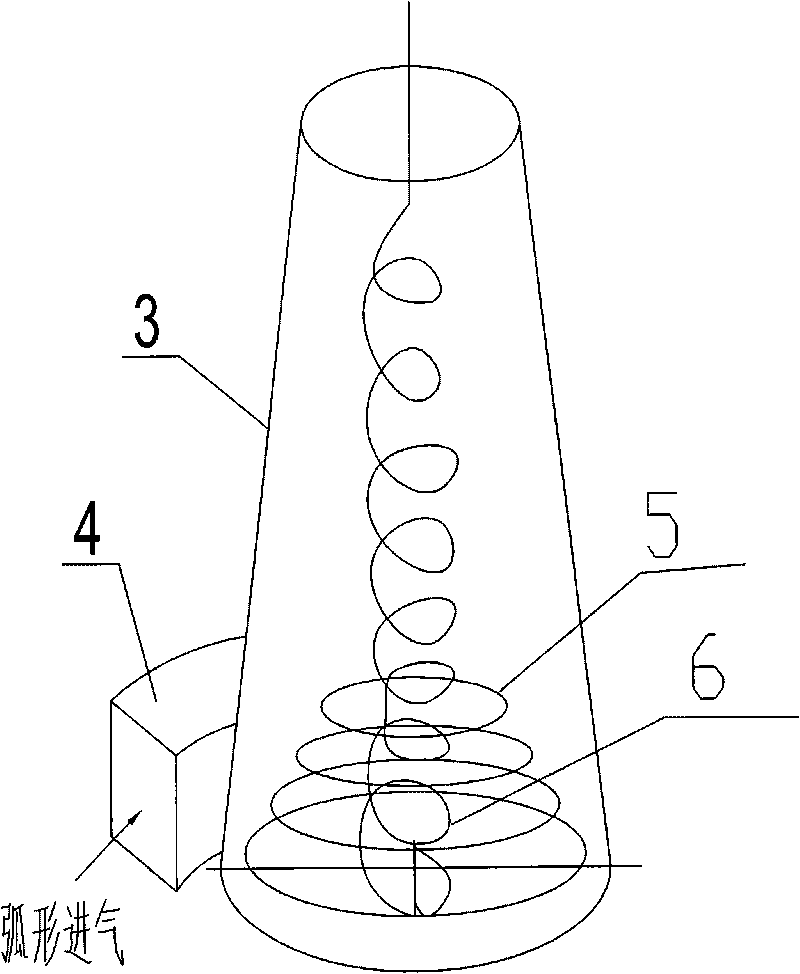 Anticorrosive dust-collecting energy-saving chimney