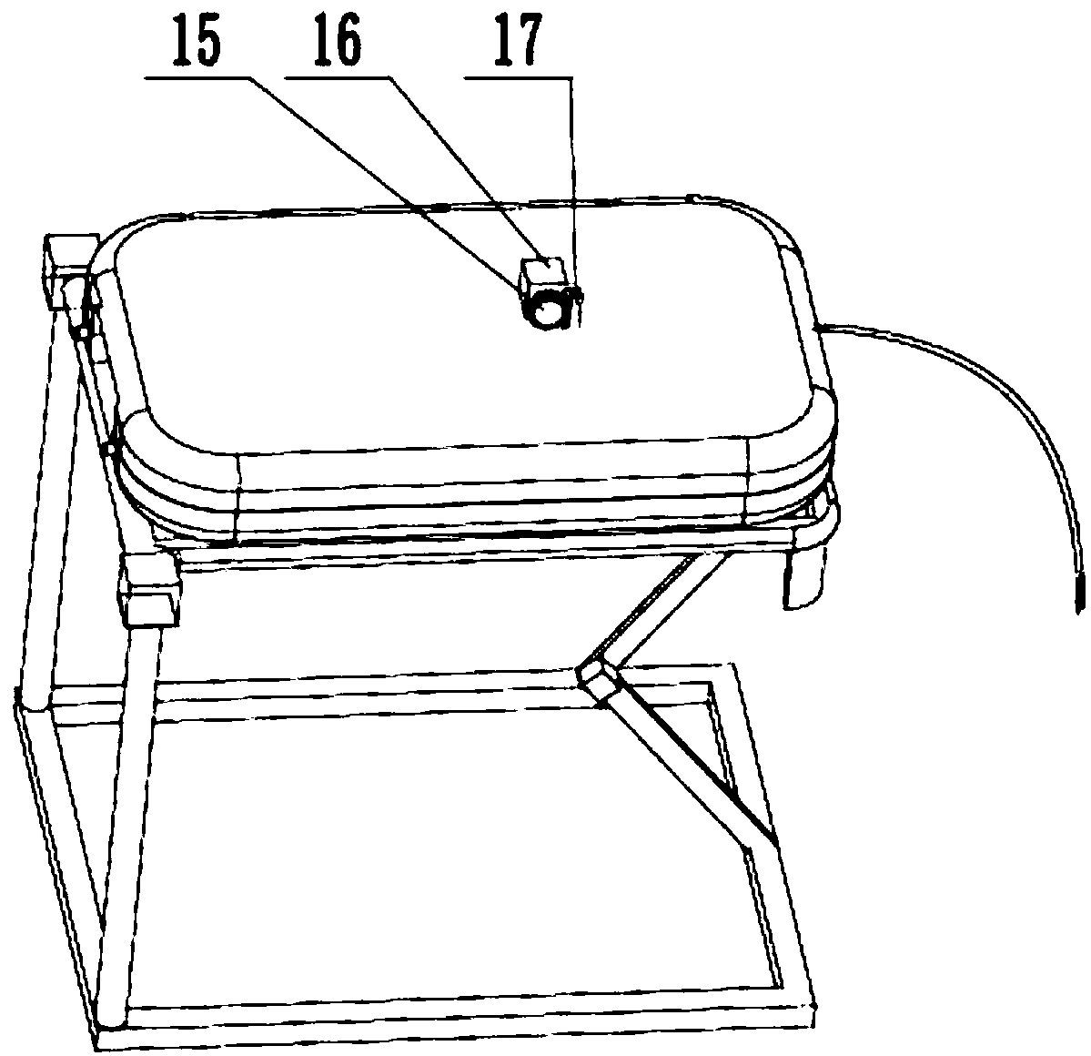 Flying disc ejection robot