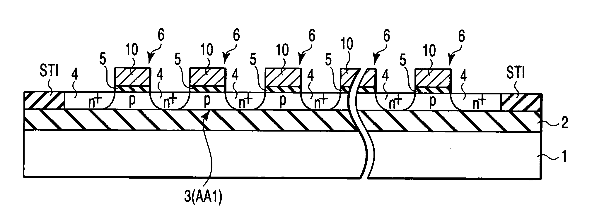 Semiconductor device having SOI substrate