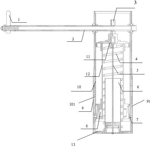 Novel lifting rotation structure