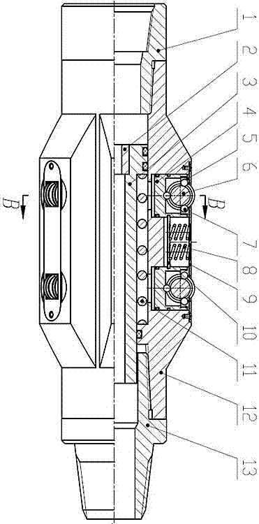 Telescopic type tool face stabilizer