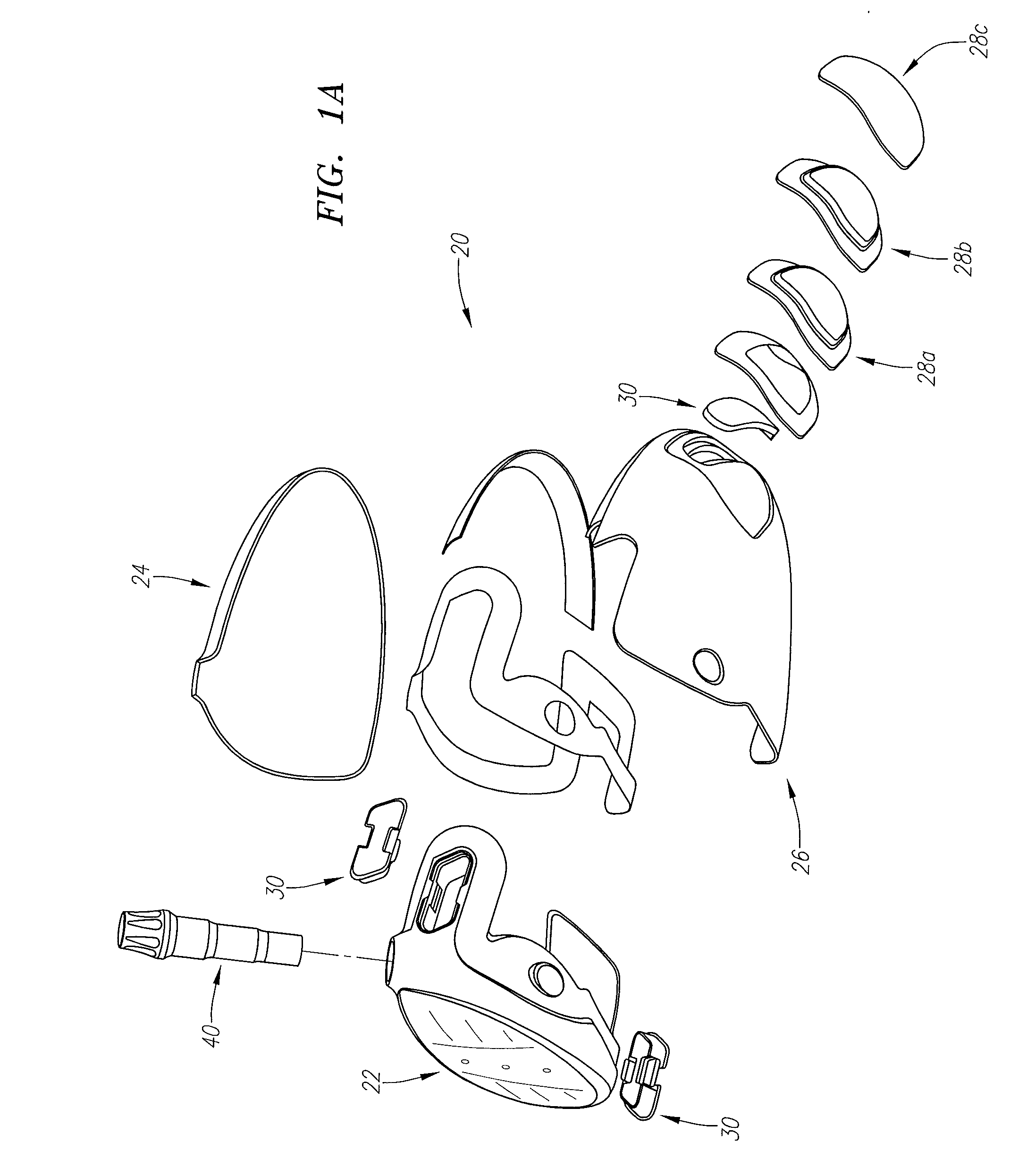 Golf club head with adjustable weighting, customizable face-angle, and variable bulge and roll face