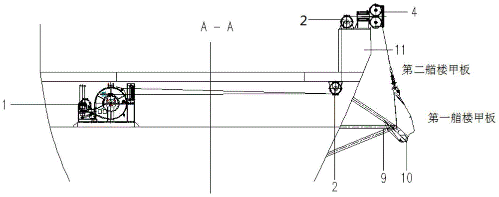 Ship positioning anchor system