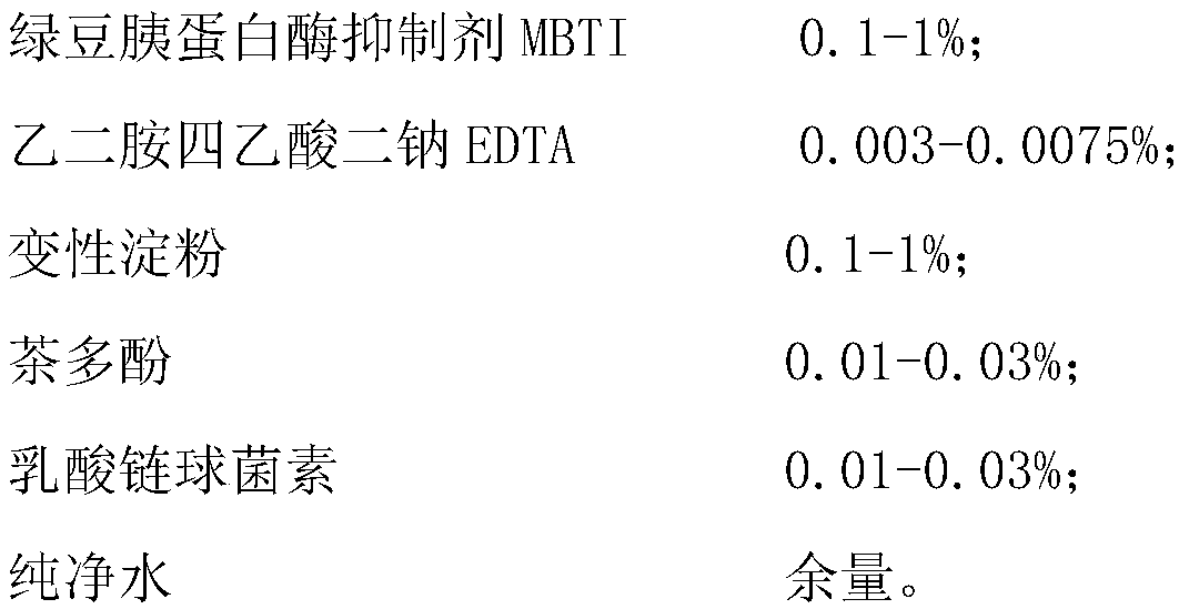 A kind of sea cucumber preservative and its application