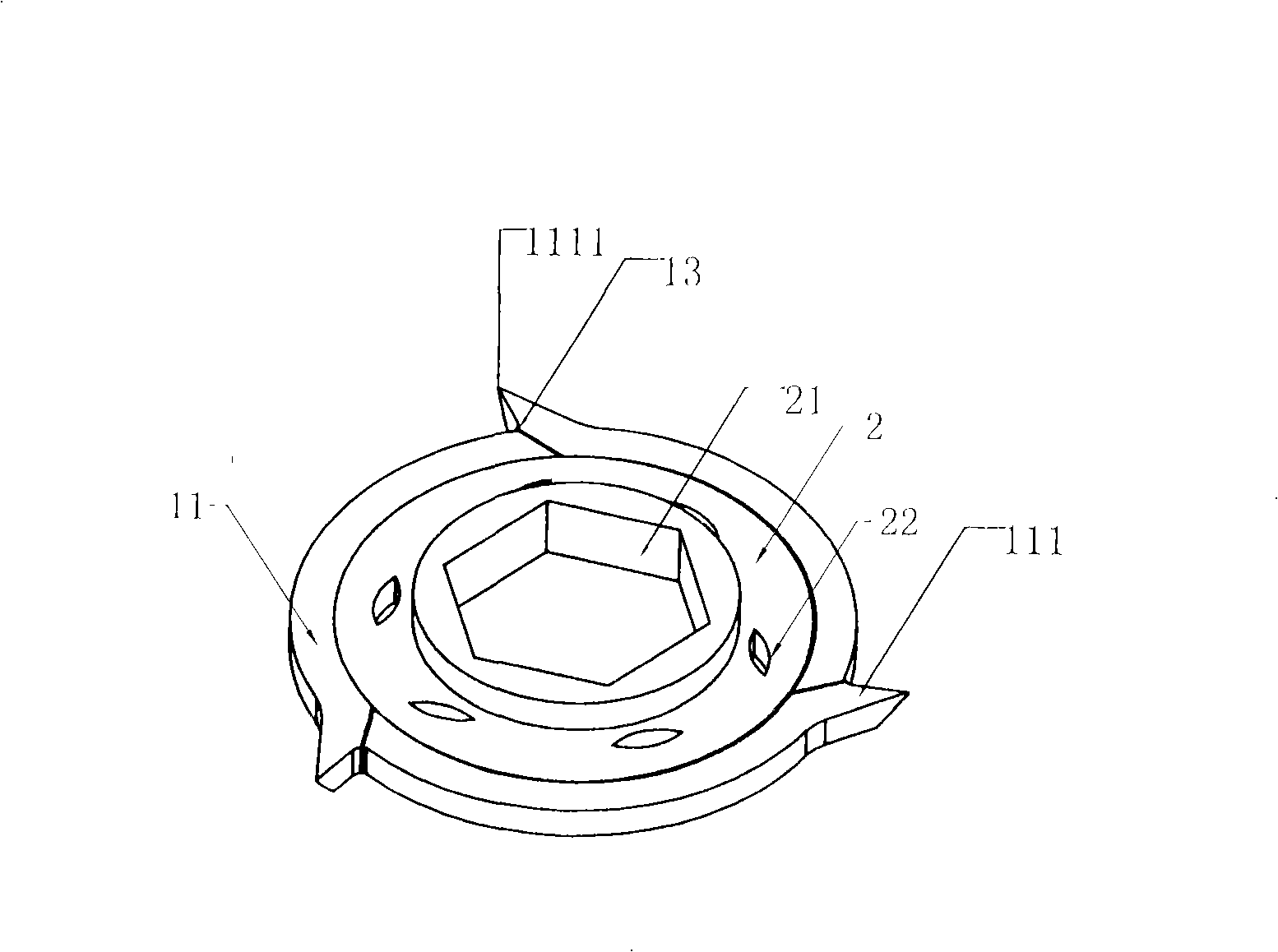 Paper crusher combined structure blade and manufacture method thereof