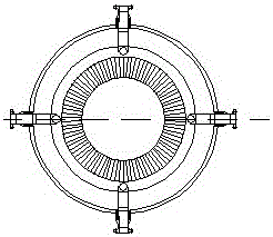 Coupled coal powder gasification pyrolysis reactor and process