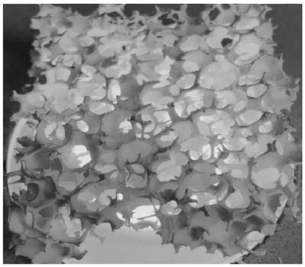 Preparation method of high-performance ceramic reinforced iron-based composite material