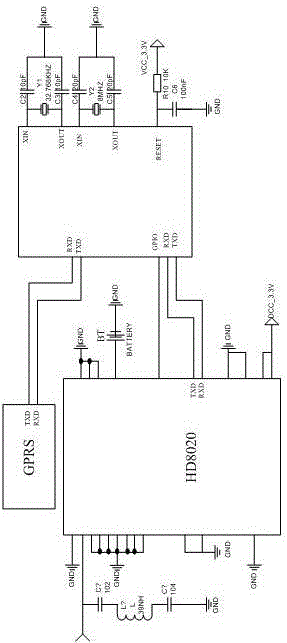 Compound smart card with positioning function