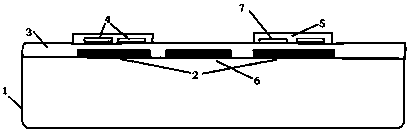 Intelligent smell array sensor and manufacturing method