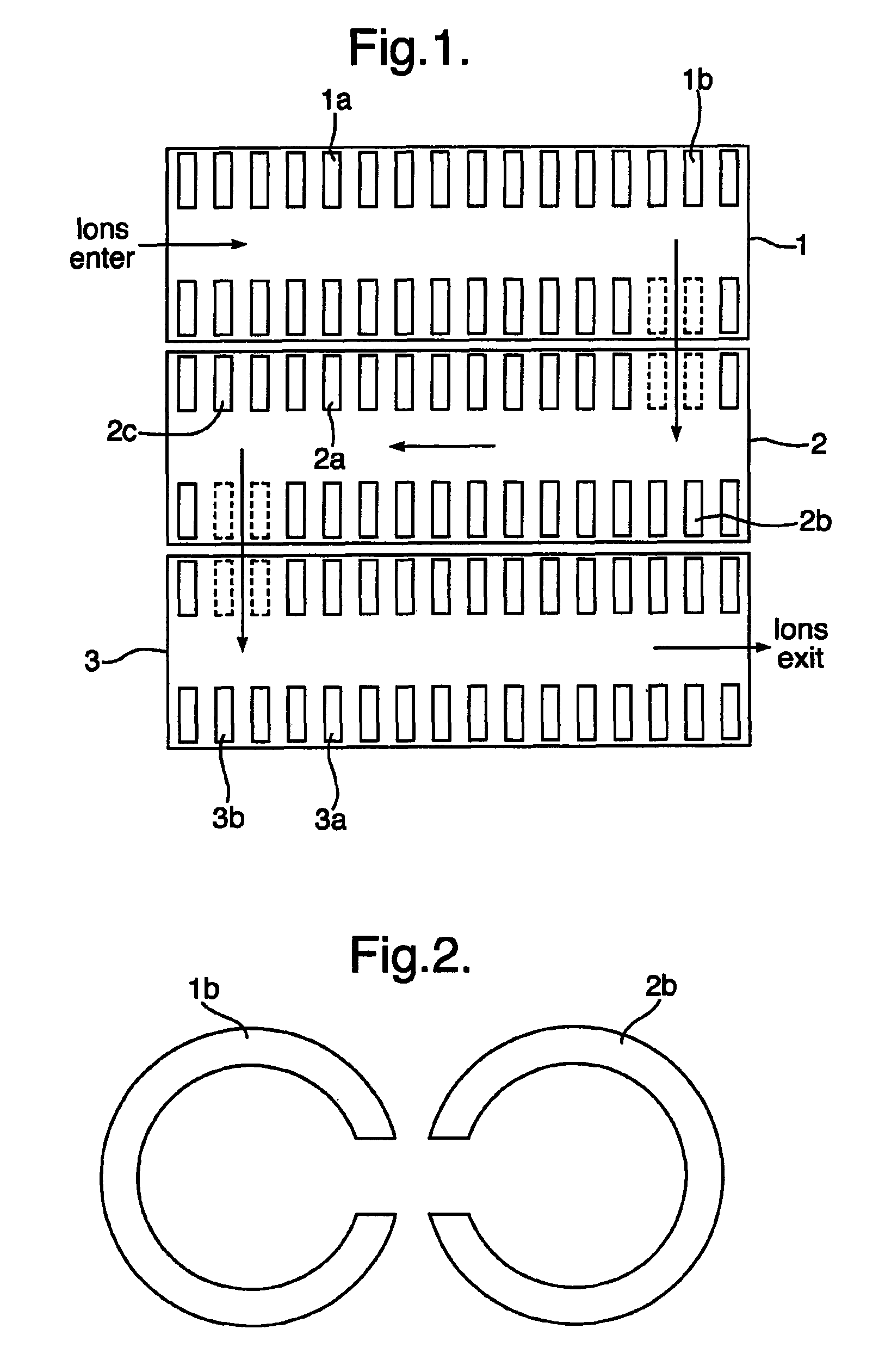 Ion guide array