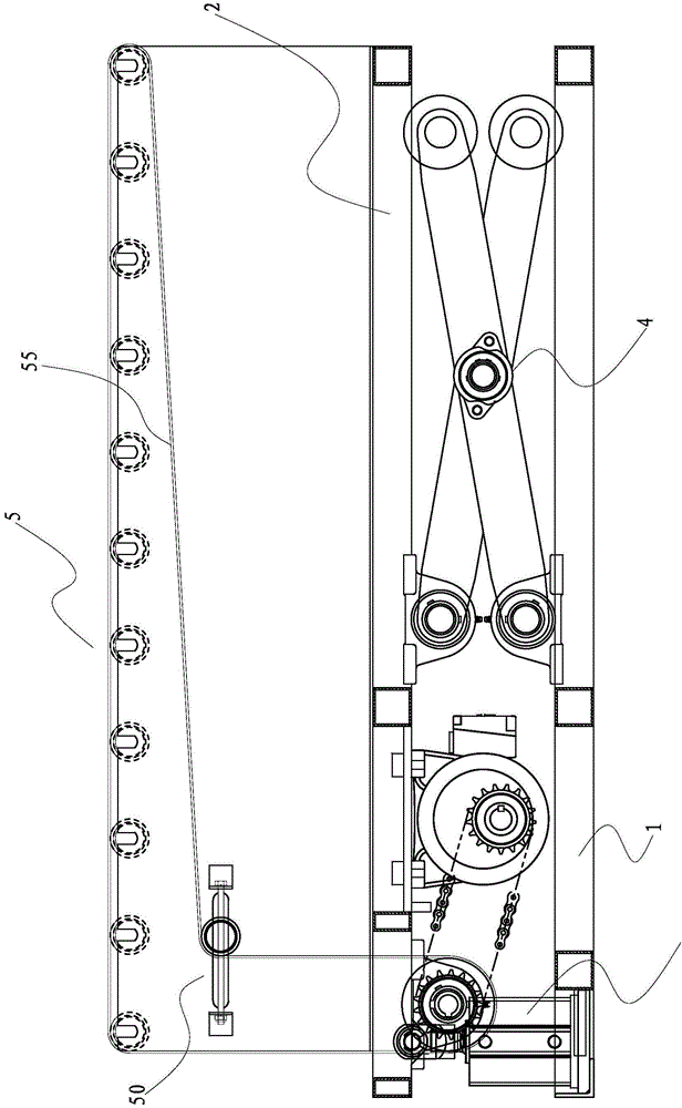 Liftable shifting-out equipment