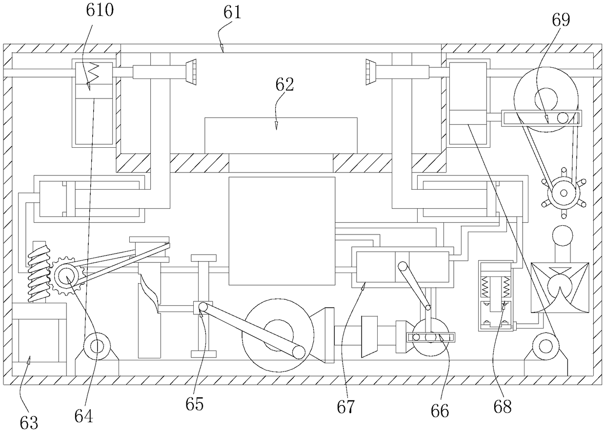 Punching blanking device for automobile sheet metal part